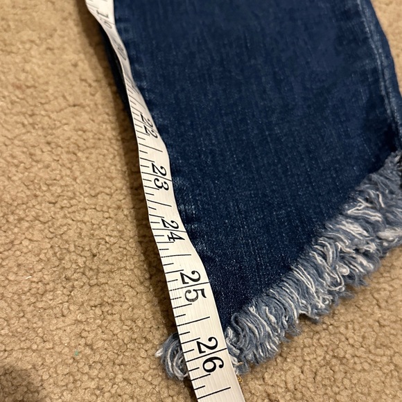 Joe's Jeans Dark Blue Ankle & Cropped Women's Jeans - Picture 5 of 9